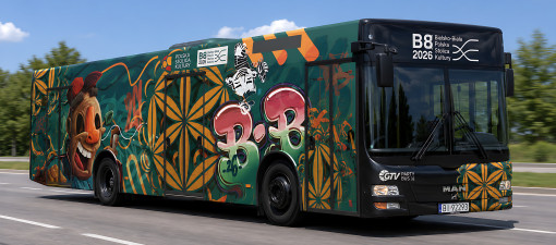 Mobilna galeria, scena i PartyBus na Placu Łokietka w Lublinie